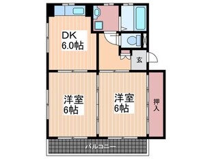 青木ビルⅡの物件間取画像